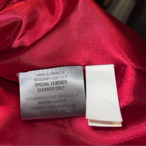 NWT Wilson Italian Leather Women Coat Size 3X - Picture 8 of 9